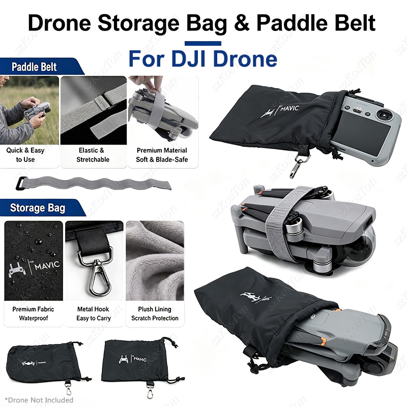 Drone Propeller Holder - Drohnen-Zubehör-Set für DJI Lito X1/1/Mini 3