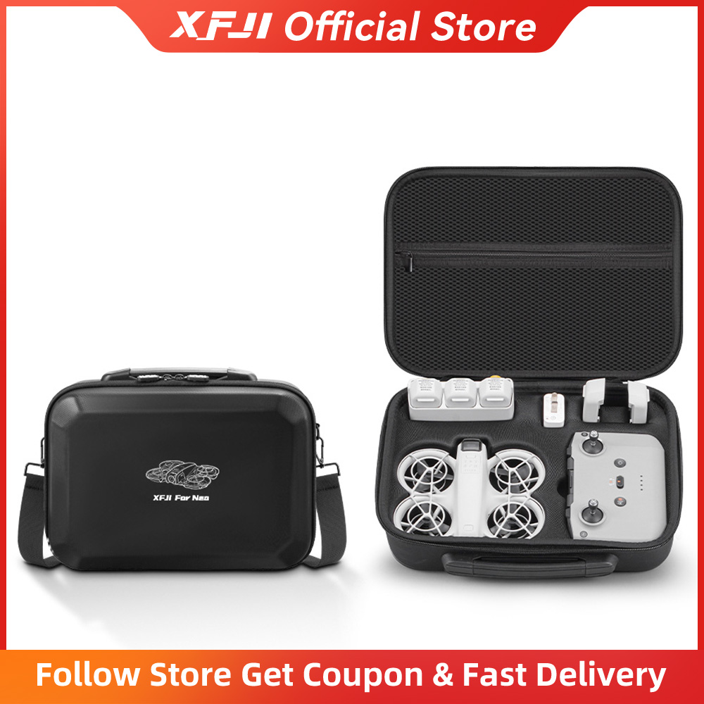 Drone Hard Shell Case - XFJI Tragetasche Kompatibel mit DJI NEO
