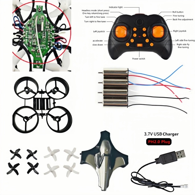 Komplettes DIY-Drohnen-Kit 2.4 – Drone Battery Adapter Bewertung und Preis