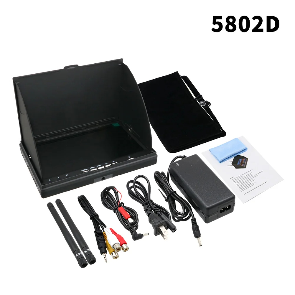5,8G FPV DVR LS5802D 7-Zoll-Mo – Drone Controller Screen Bewertung und Preis